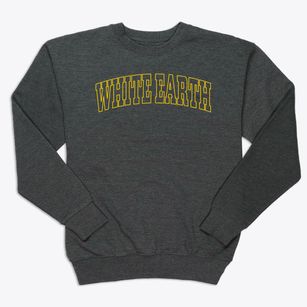 White Earth Minnesota Trendy Block Premium Crewneck Sweatshirt