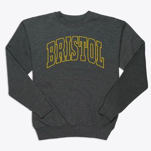 Bristol South Dakota Trendy Block Premium Crewneck Sweatshirt