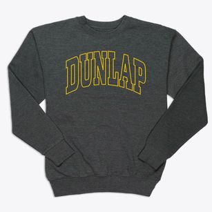 Dunlap Kansas Trendy Block Premium Crewneck Sweatshirt