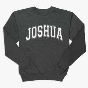 Joshua Texas Varsity Premium Crewneck Sweatshirt