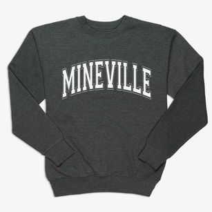 Mineville New York Varsity Premium Crewneck Sweatshirt