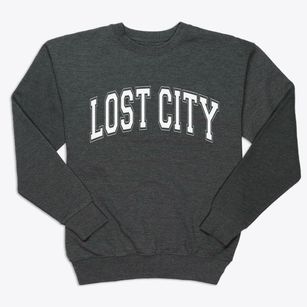 Lost City Oklahoma Varsity Premium Crewneck Sweatshirt