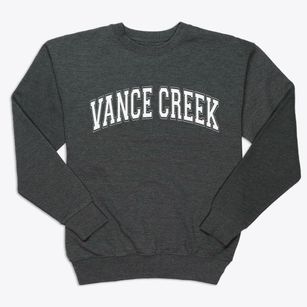 Vance Creek Wisconsin Varsity Premium Crewneck Sweatshirt