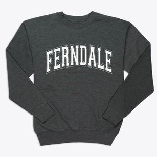 Ferndale Michigan Varsity Premium Crewneck Sweatshirt