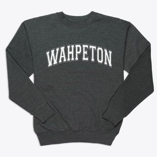 Wahpeton Iowa Varsity Premium Crewneck Sweatshirt