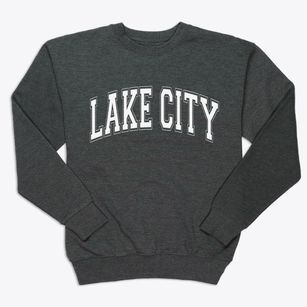 Lake City California Varsity Premium Crewneck Sweatshirt