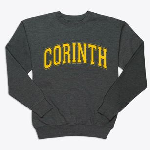 Corinth New York Varsity Premium Crewneck Sweatshirt