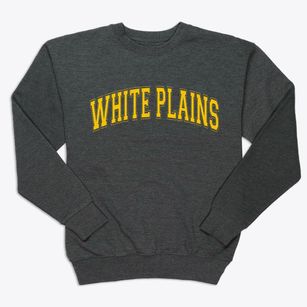 White Plains New York Varsity Premium Crewneck Sweatshirt