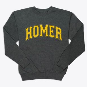 Homer Alaska Varsity Premium Crewneck Sweatshirt