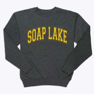 Soap Lake Washington Varsity Premium Crewneck Sweatshirt