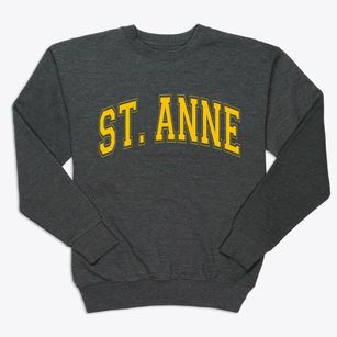 St. Anne Illinois Varsity Premium Crewneck Sweatshirt