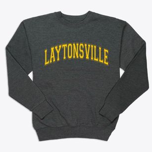 Laytonsville Maryland Varsity Premium Crewneck Sweatshirt