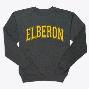 Elberon Iowa Varsity Premium Crewneck Sweatshirt