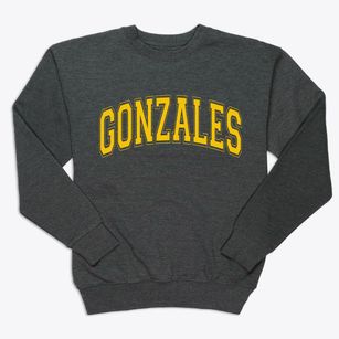 Gonzales California Varsity Premium Crewneck Sweatshirt