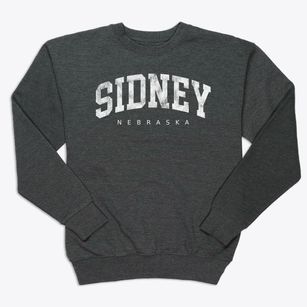 Sidney Nebraska Urban Vibe Premium Crewneck Sweatshirt