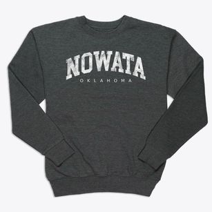 Nowata Oklahoma Urban Vibe Premium Crewneck Sweatshirt