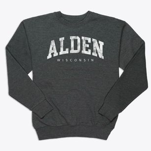 Alden Wisconsin Urban Vibe Premium Crewneck Sweatshirt