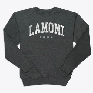 Lamoni Iowa Urban Vibe Premium Crewneck Sweatshirt