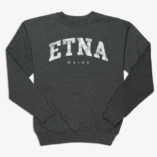 Etna Maine Urban Vibe Premium Crewneck Sweatshirt