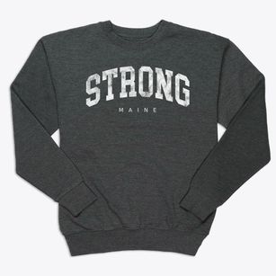Strong Maine Urban Vibe Premium Crewneck Sweatshirt