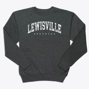Lewisville Arkansas Urban Vibe Premium Crewneck Sweatshirt