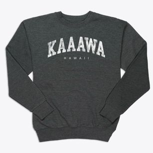 Kaaawa Hawaii Urban Vibe Premium Crewneck Sweatshirt