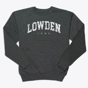 Lowden Iowa Urban Vibe Premium Crewneck Sweatshirt
