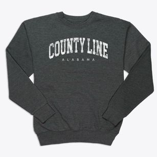 County Line Alabama Urban Vibe Premium Crewneck Sweatshirt
