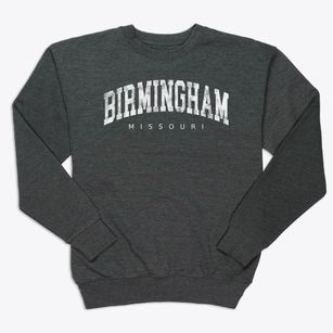 Birmingham Missouri Urban Vibe Premium Crewneck Sweatshirt