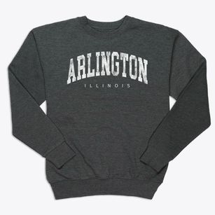 Arlington Illinois Urban Vibe Premium Crewneck Sweatshirt