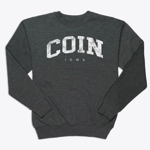 Coin Iowa Urban Vibe Premium Crewneck Sweatshirt