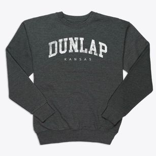 Dunlap Kansas Urban Vibe Premium Crewneck Sweatshirt