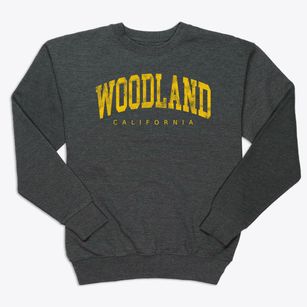 Woodland California Urban Vibe Premium Crewneck Sweatshirt