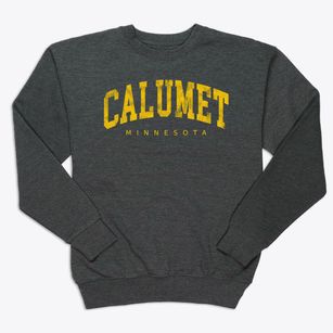 Calumet Minnesota Urban Vibe Premium Crewneck Sweatshirt
