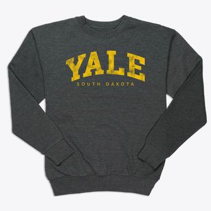 Yale South Dakota Urban Vibe Premium Crewneck Sweatshirt