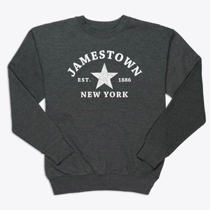 Jamestown New York Star Premium Crewneck Sweatshirt