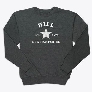 Hill New Hampshire Star Premium Crewneck Sweatshirt