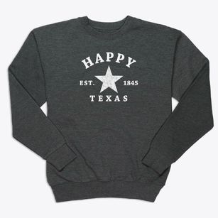 Happy Texas Star Premium Crewneck Sweatshirt