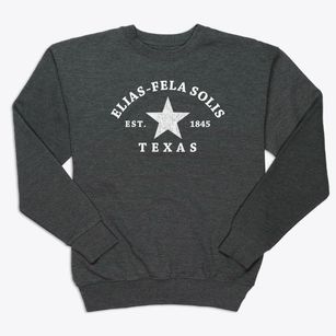 Elias-fela Solis Texas Star Premium Crewneck Sweatshirt