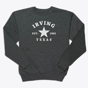 Irving Texas Star Premium Crewneck Sweatshirt