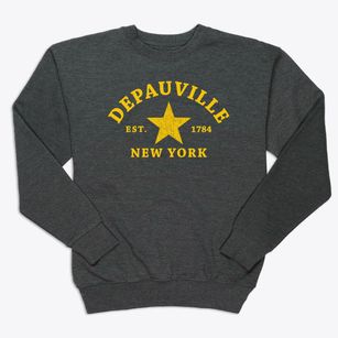 Depauville New York Star Premium Crewneck Sweatshirt