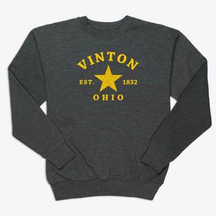 Vinton Ohio Star Premium Crewneck Sweatshirt