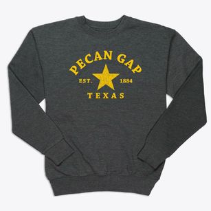 Pecan Gap Texas Star Premium Crewneck Sweatshirt