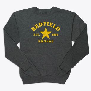 Redfield Kansas Star Premium Crewneck Sweatshirt