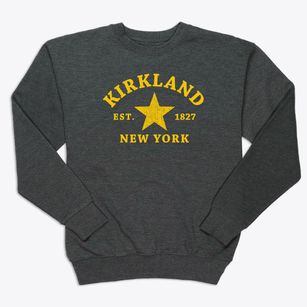Kirkland New York Star Premium Crewneck Sweatshirt