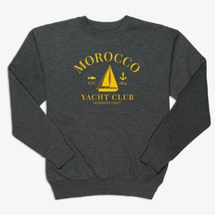 Morocco Indiana Yacht Club Premium Crewneck Sweatshirt