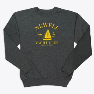 Newell South Dakota Yacht Club Premium Crewneck Sweatshirt