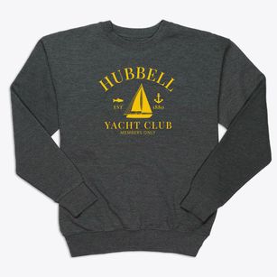 Hubbell Nebraska Yacht Club Premium Crewneck Sweatshirt