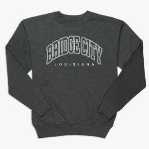 Bridge City Louisiana Inline Premium Crewneck Sweatshirt