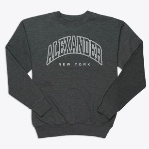 Alexander New York Inline Premium Crewneck Sweatshirt